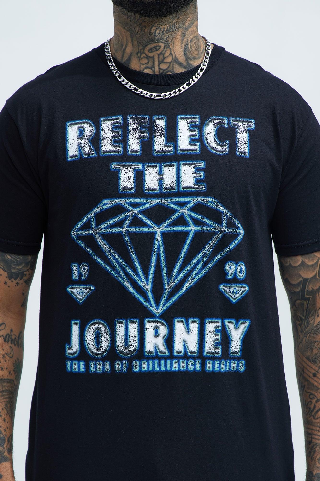 Reflect The Journey Short Sleeve Tee - Black Product Image