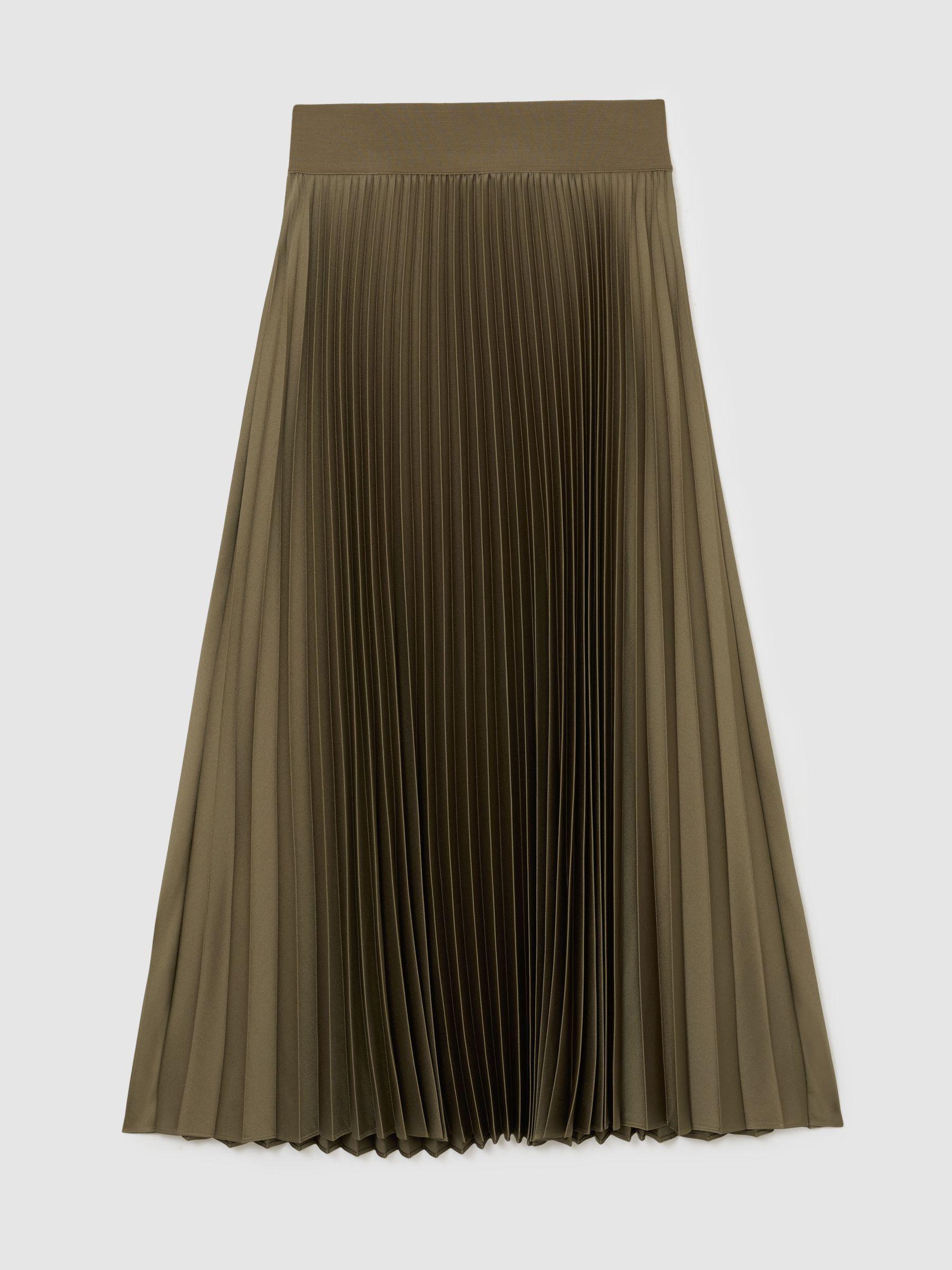 Petite Cotton Short-Sleeve Belted Midi Dress with Stretch in Ivory Product Image