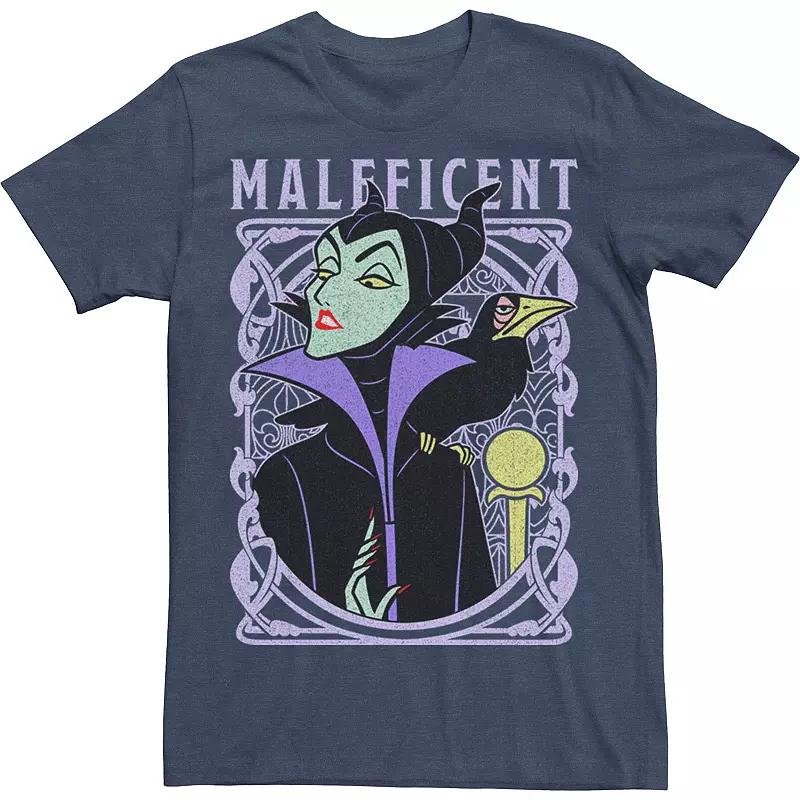 Disney's Sleeping Beauty Maleficent Men's Old School Poster Tee,  Product Image