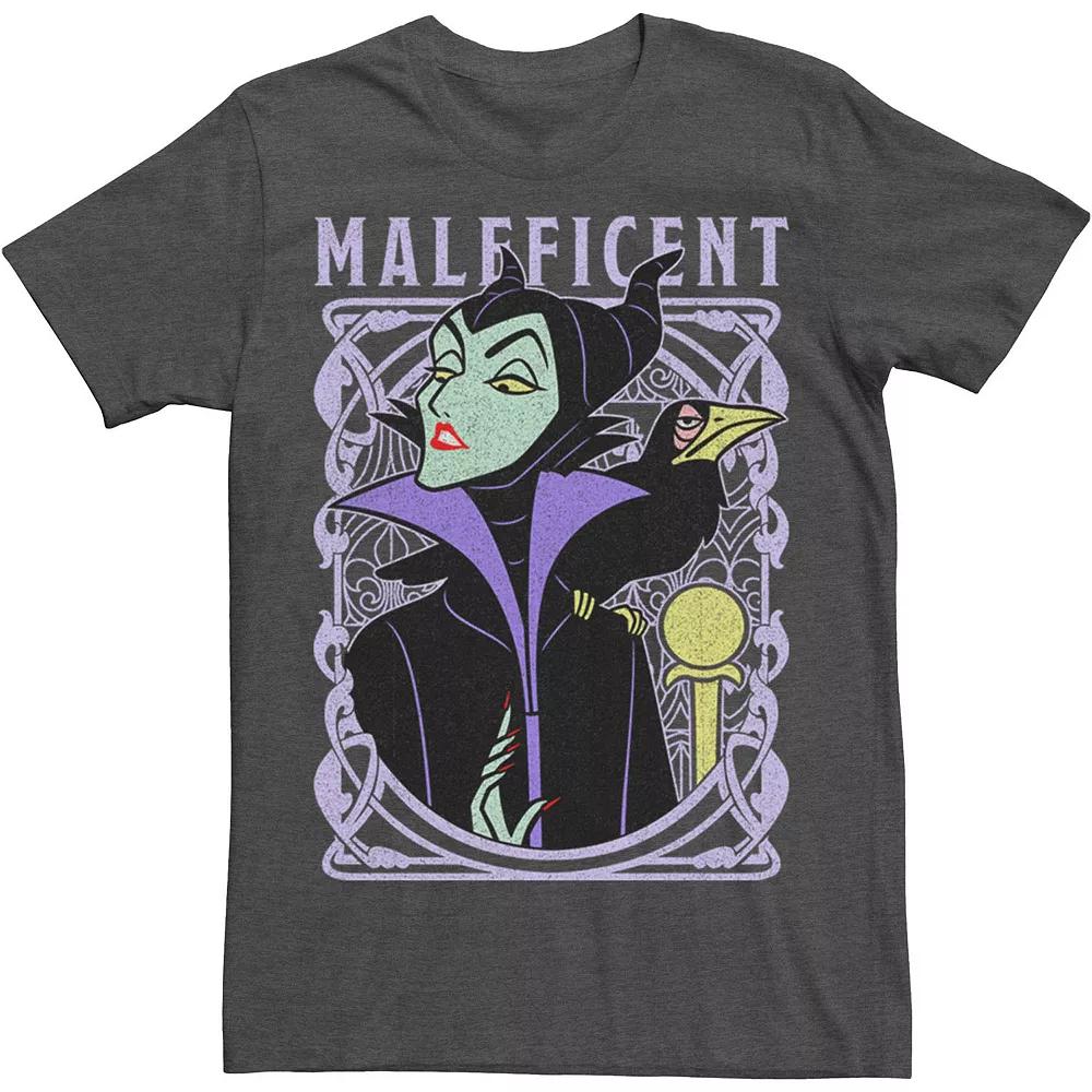 Disney's Sleeping Beauty Maleficent Men's Old School Poster Tee,  Product Image