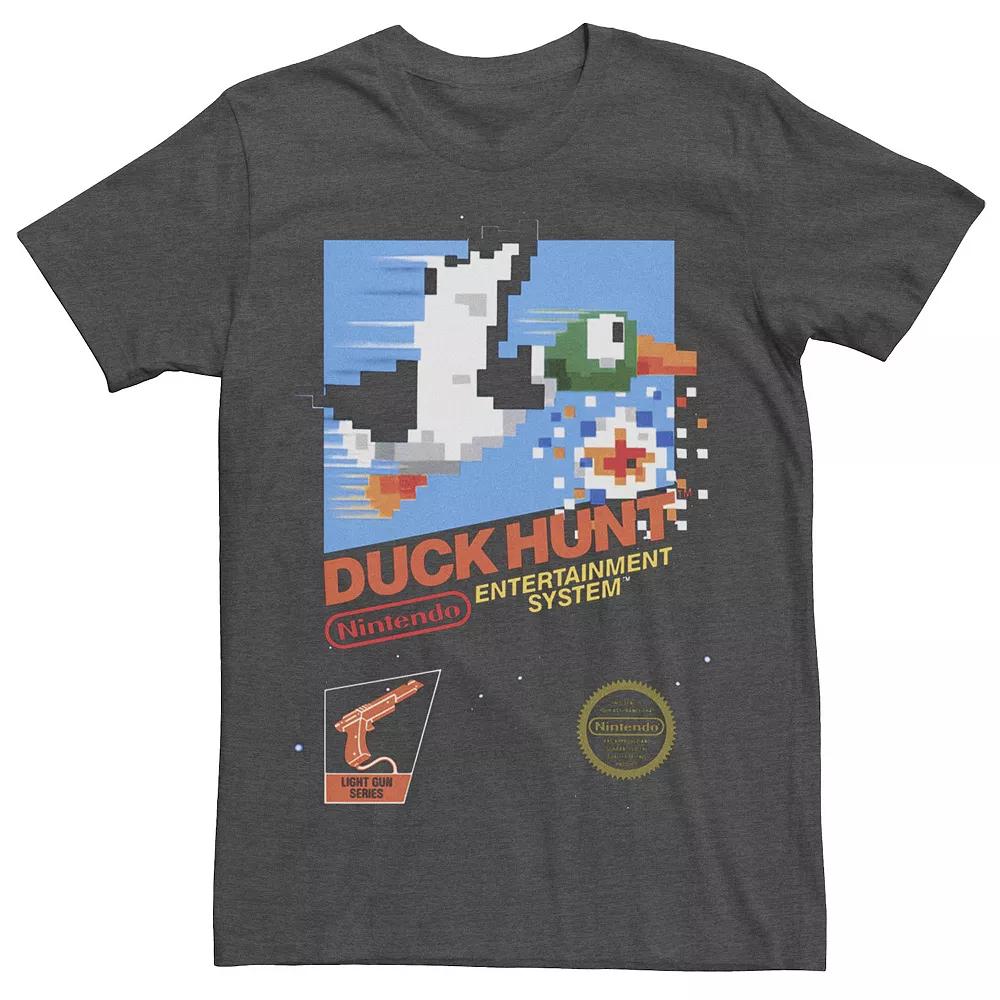 Big & Tall Nintendo NES Duck Hunt Retro Vintage Cover Tee, Men's,  Product Image