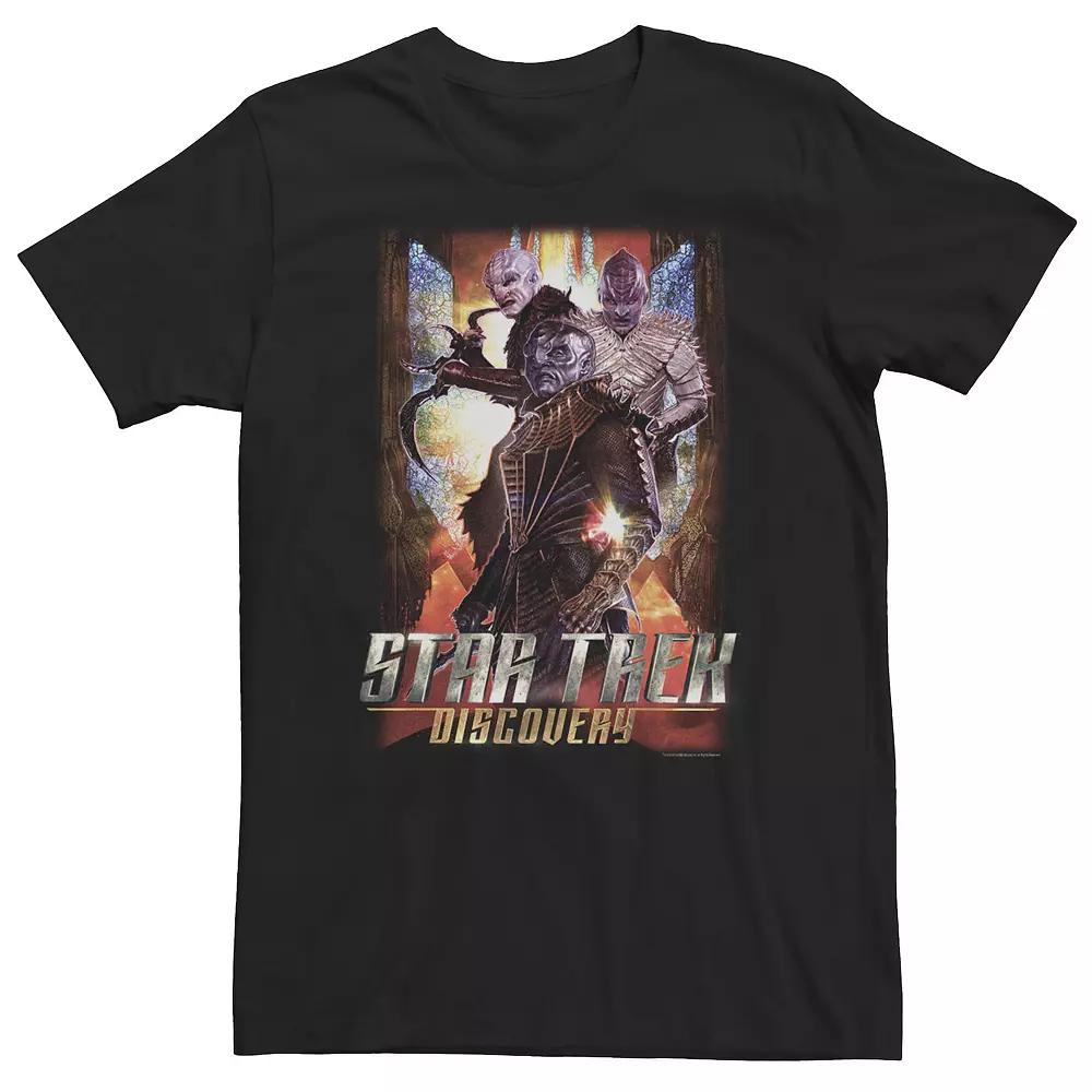 Men's Star Wars The Mandalorian The Fleeing Collage Portrait Tee,  Product Image