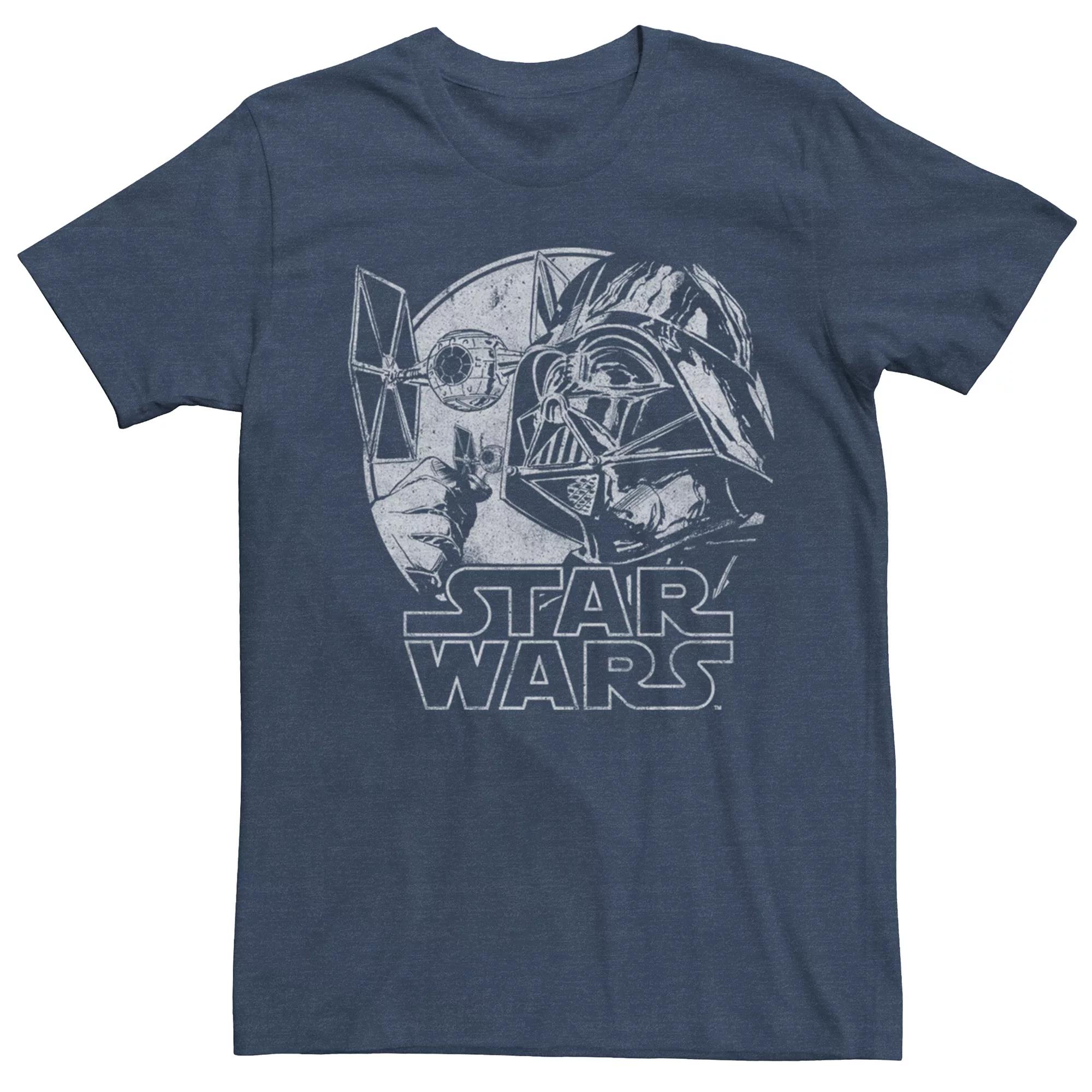 Men's Star Wars Darth Vader Ships Portrait Tee,  Product Image