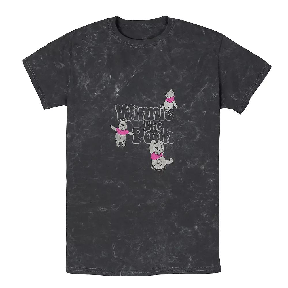 Disney's Winnie The Pooh Men's Many Poses Graphic Tee,  Product Image