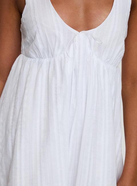 Nelty Mini Dress White Product Image