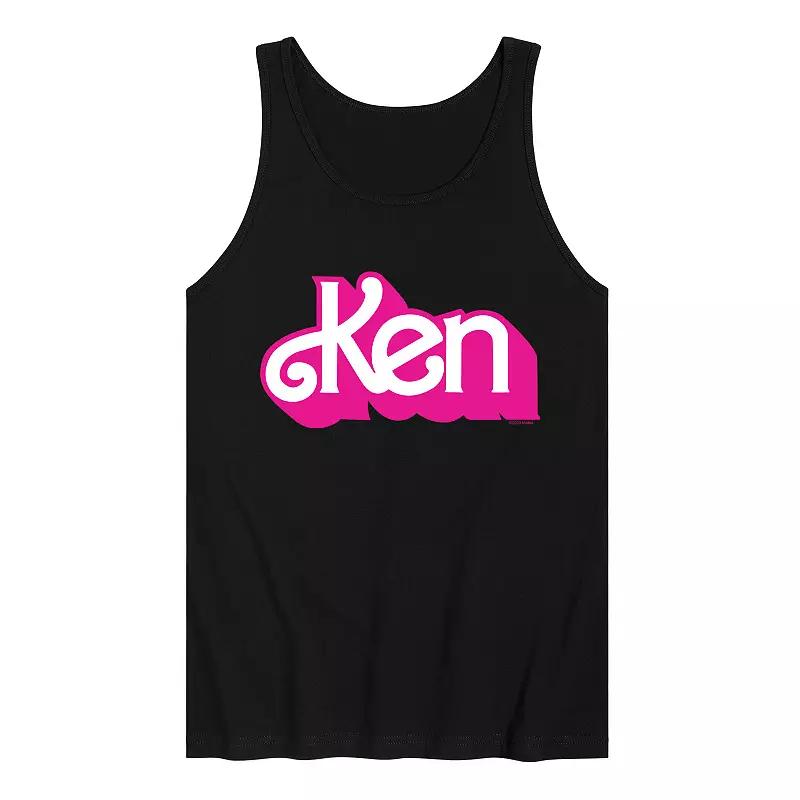 Men's Barbie Ken Logo Tank Top,  Product Image