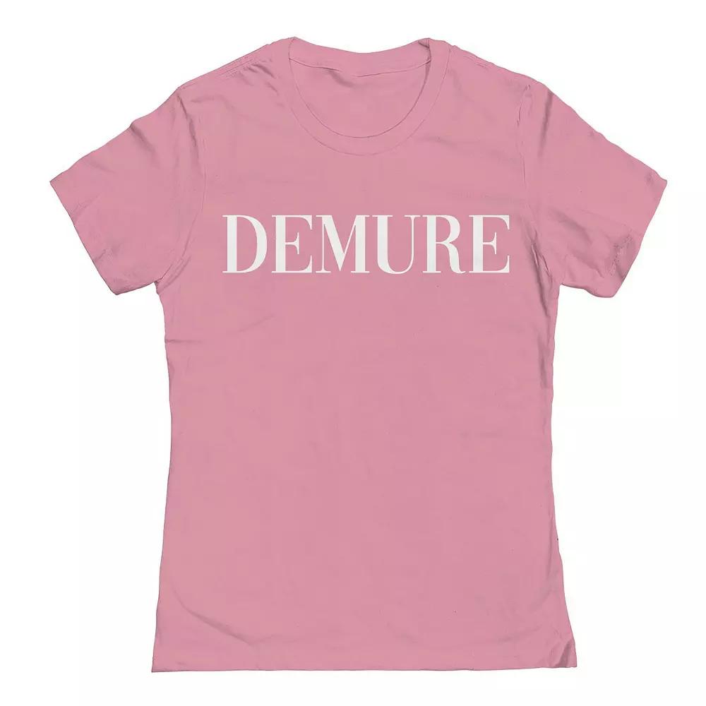 Junior's Grayson Threads by Tai Apparel Demure Mag Graphic Tee, Girl's,  Product Image