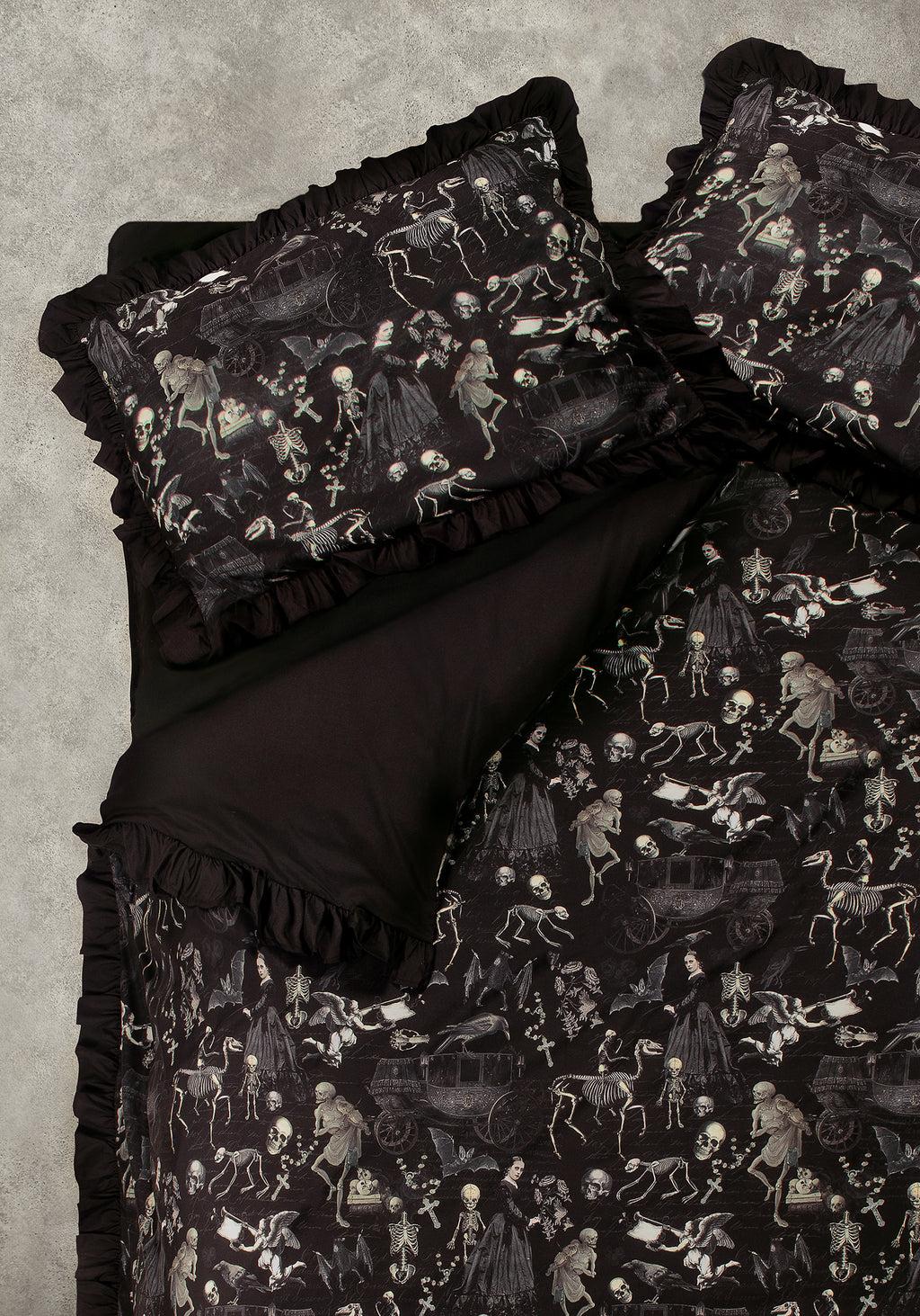 Melancholia Ruffle Bedding Set - US King Product Image