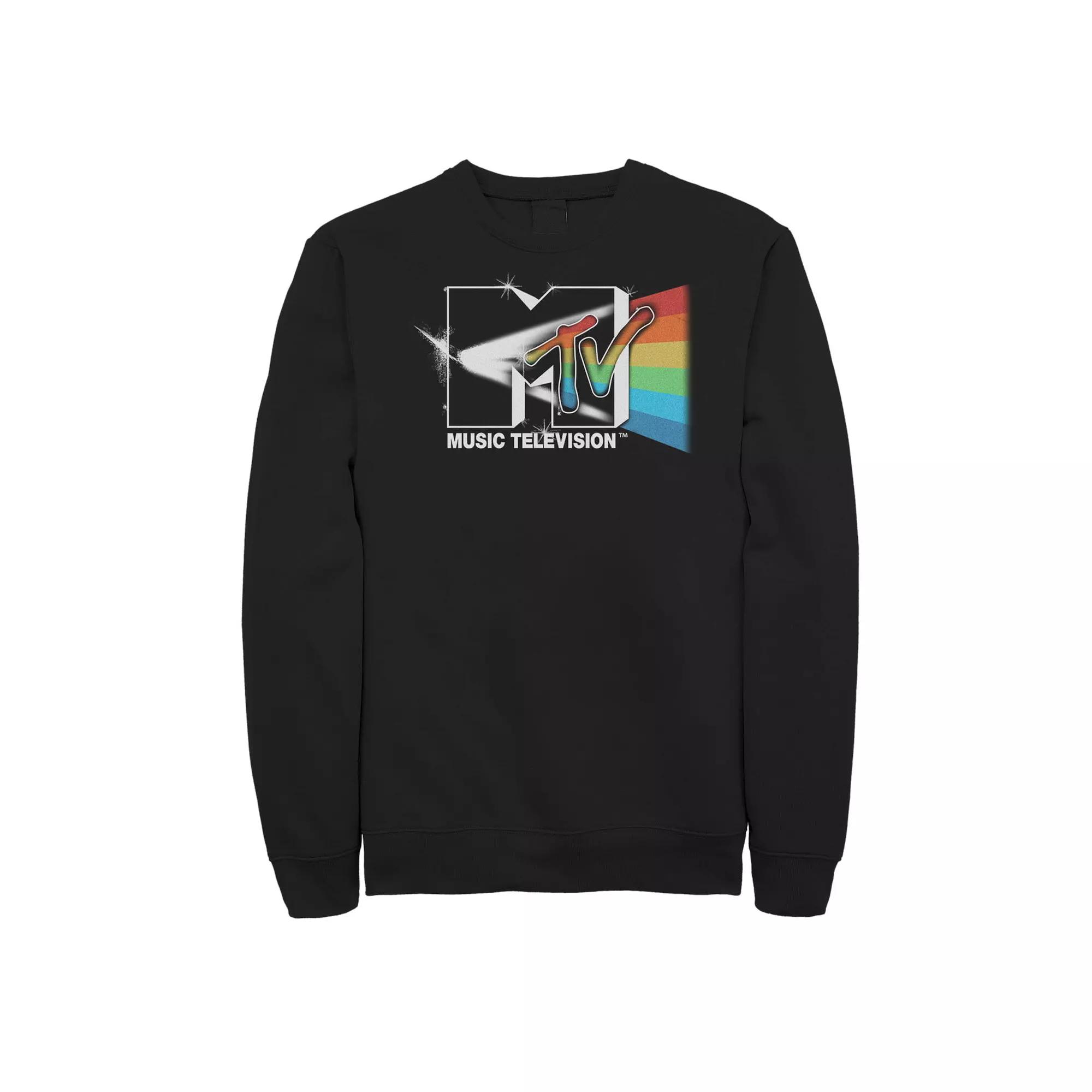 Big & Tall MTV Music Television Pink Floyd Style Logo Sweatshirt, Men's,  Product Image