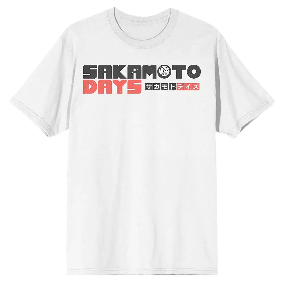 Men's Sakamoto Days Graphic Tee, Size: XL, White Product Image