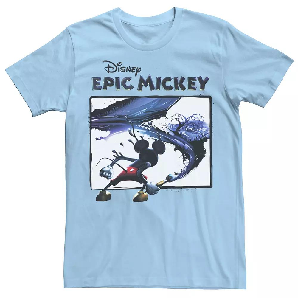 Disney's Epic Mickey Men's Painting Portrait Tee,  Product Image