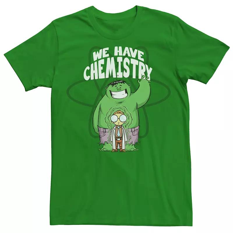 Mens Marvel The Incredible Hulk Chemistry Graphic Tee Product Image