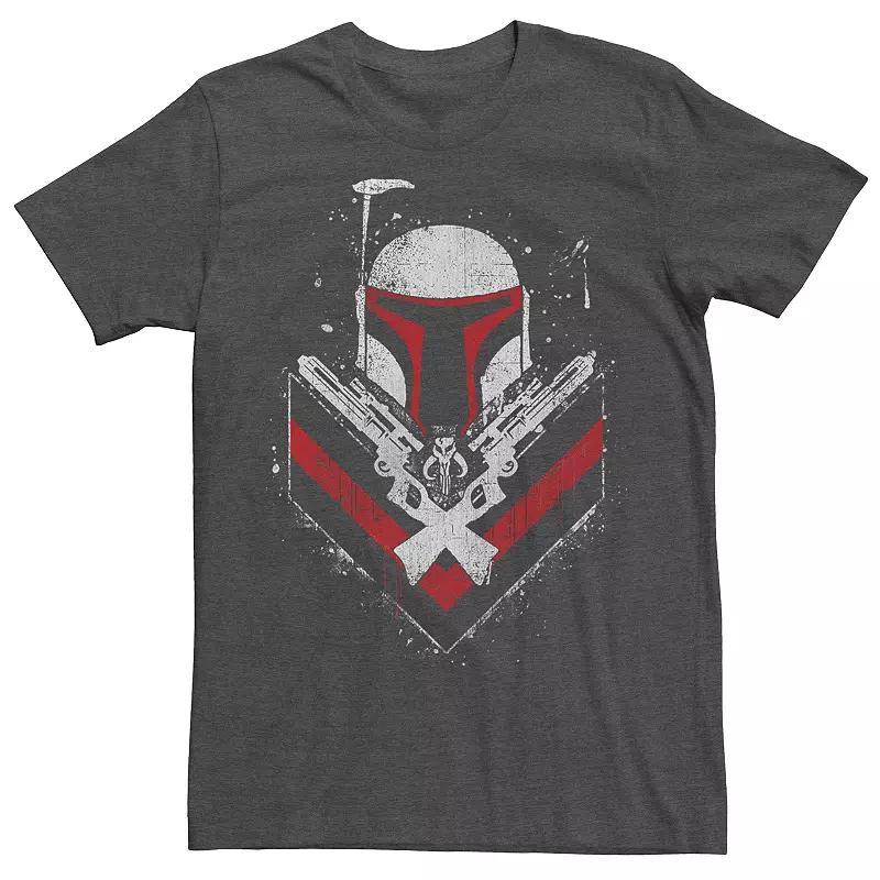 Men's Star Wars Boba Fett Splatter Logo Tee,  Product Image