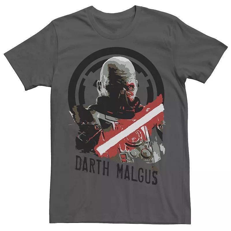 Men's Star Wars Darth Malgus Dark Portrait Tee, Size: Medium, Grey Product Image