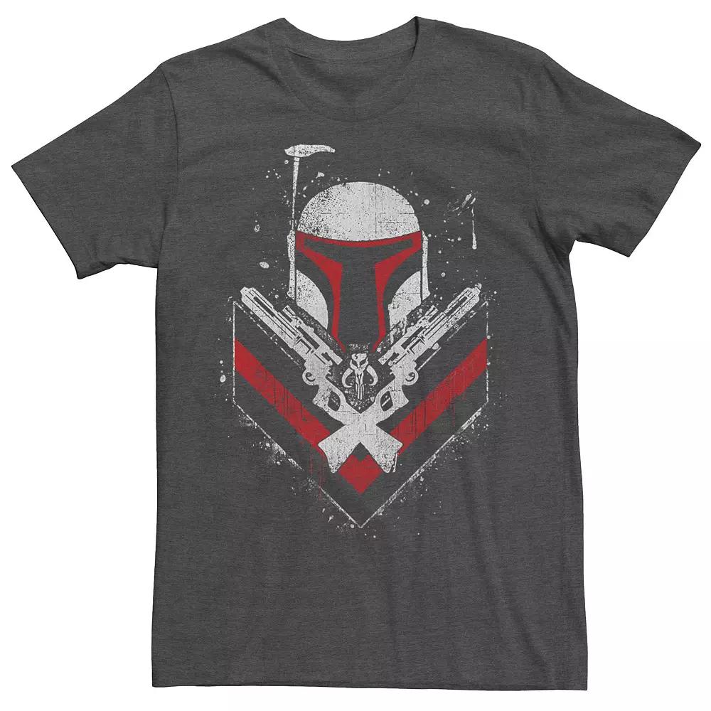 Men's Star Wars Boba Fett Splatter Logo Tee,  Product Image