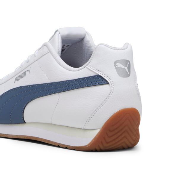 PUMA Turin III Men's Sneakers in White/Inky Blue/Gum Product Image