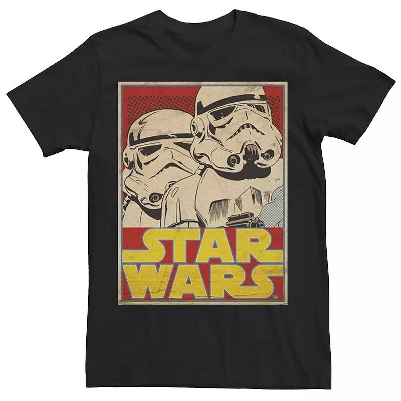 Men's Star Wars Stormtrooper March Vintage Trading Card Tee,  Product Image