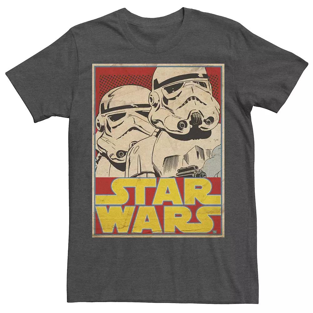Men's Star Wars Stormtrooper March Vintage Trading Card Tee,  Product Image