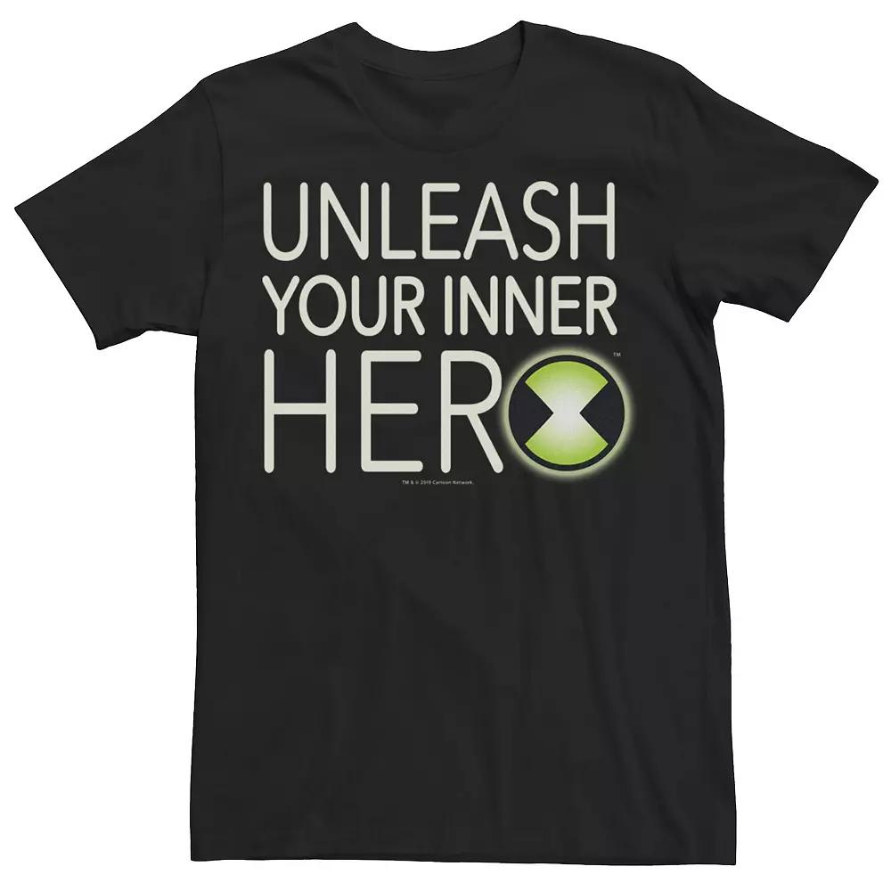 Men's Ben 10 Unleash Your Inner Her Logo Graphic Tee,  Product Image