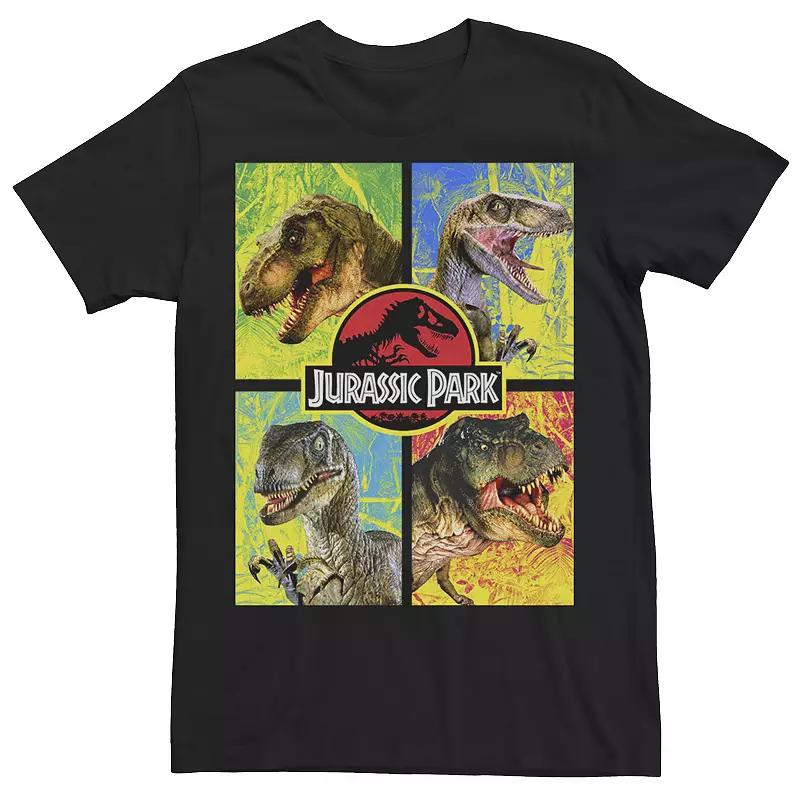 Men's Jurassic Park Dinosaur Faces Tee,  Product Image