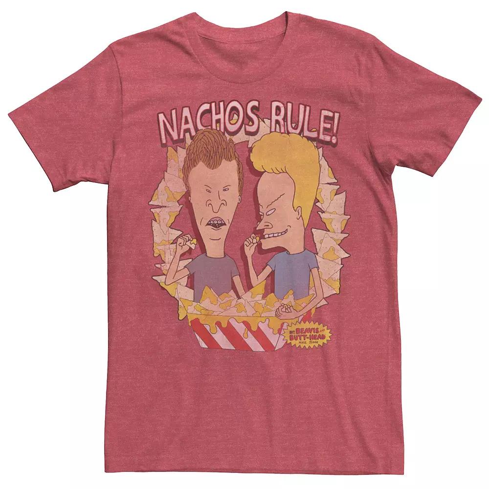 Men's Beavis and Butt-Head Nachos Rule Tee,  Product Image
