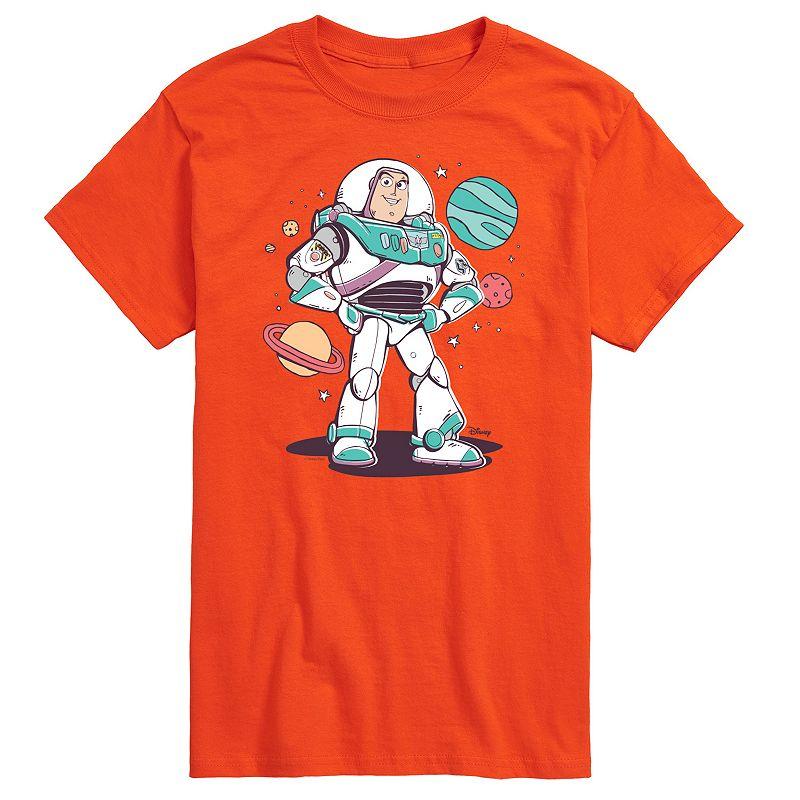 Disney / Pixar's Toy Story 4 Men's Buzz and Planets Graphic Tee,  Product Image