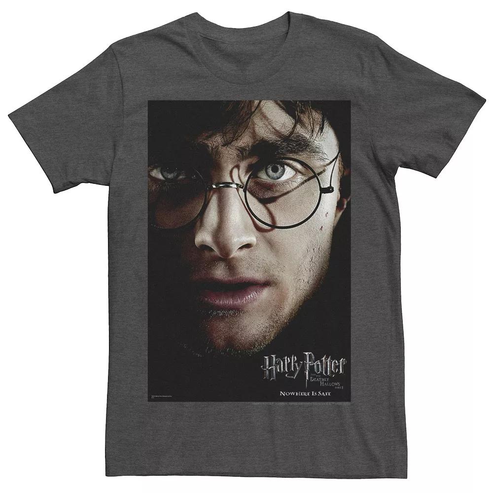 Men's Harry Potter Deathly Hallows Harry Potter Poster Graphic Tee,  Product Image