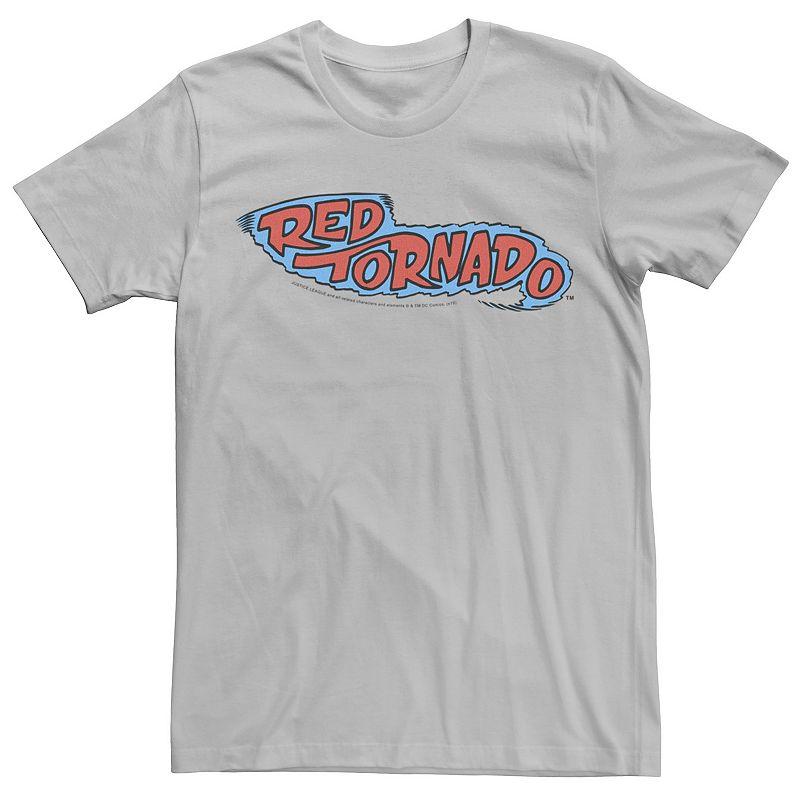 Men's DC Comics Red Tornado Text Logo Poster Tee,  Product Image