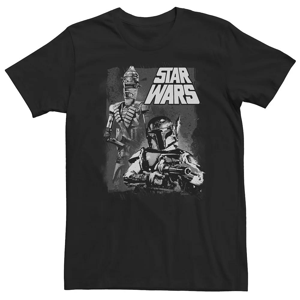 Big & Tall Star Wars Bounty Hunters Boba Poster Tee, Men's,  Product Image