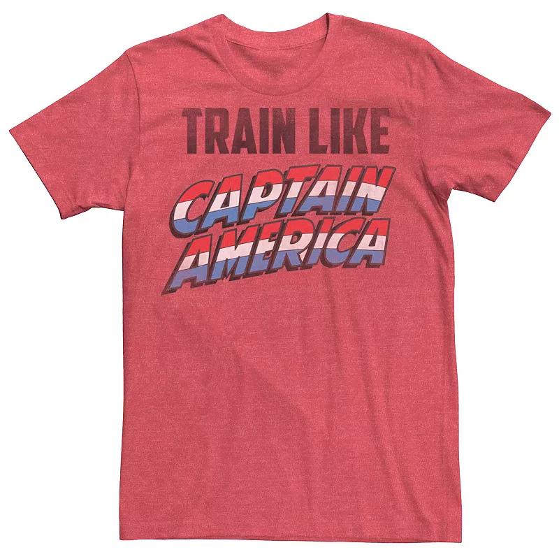 Men's Marvel's Train Like Captain America Tee,  Product Image
