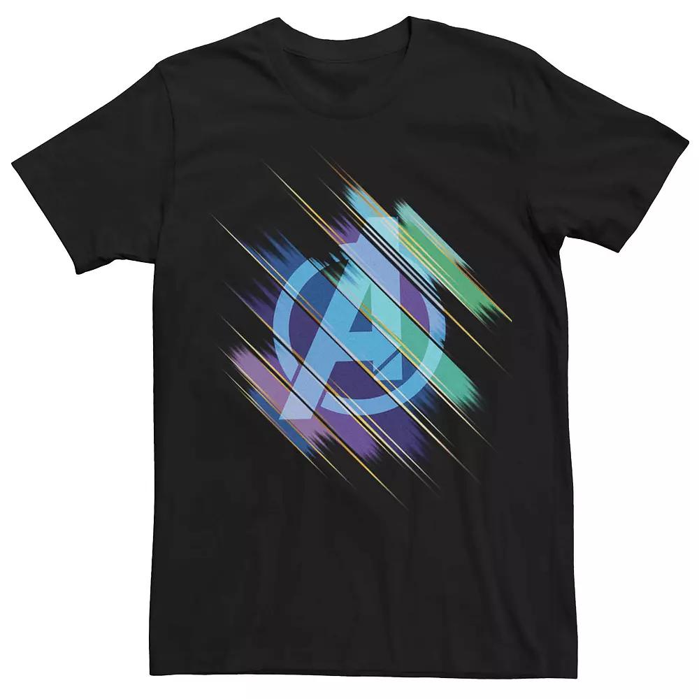 Men's Marvel "Avengers: Endgame" Logo Color Swipe Tee,  Product Image