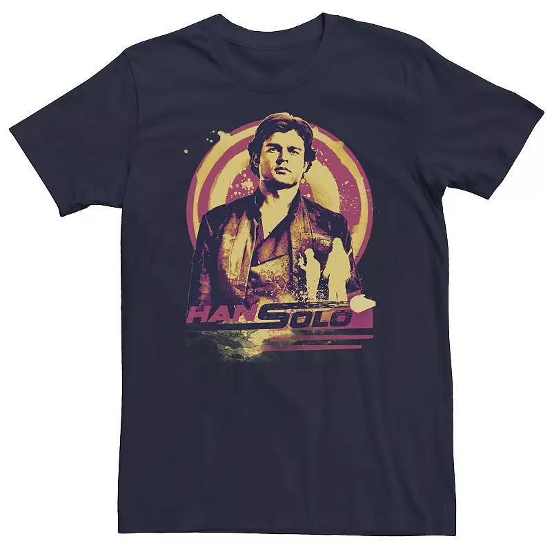 Big & Tall Marvel Thor Love And Thunder synthwave Sunset Tee, Men's,  Product Image