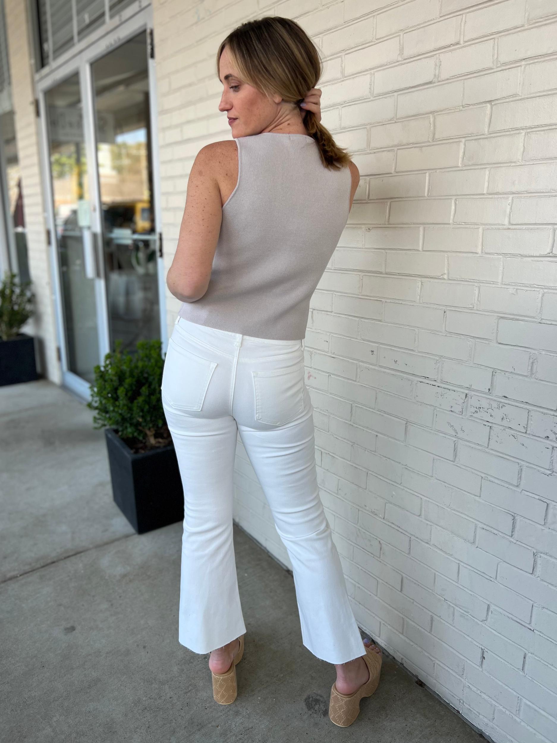 Charlotte Cropped Flare Jeans Product Image