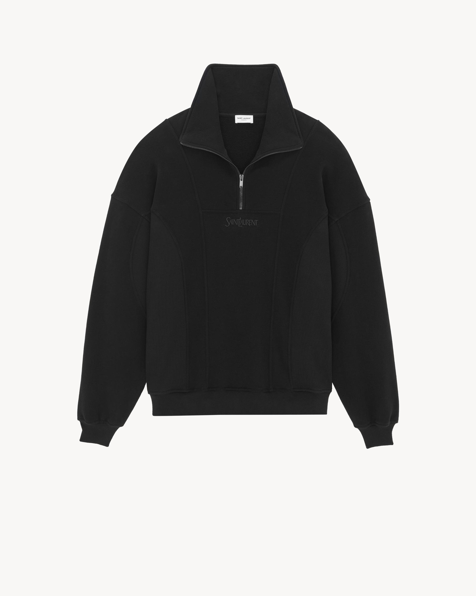 Saint Laurent Half-Zip Sweatshirt Product Image