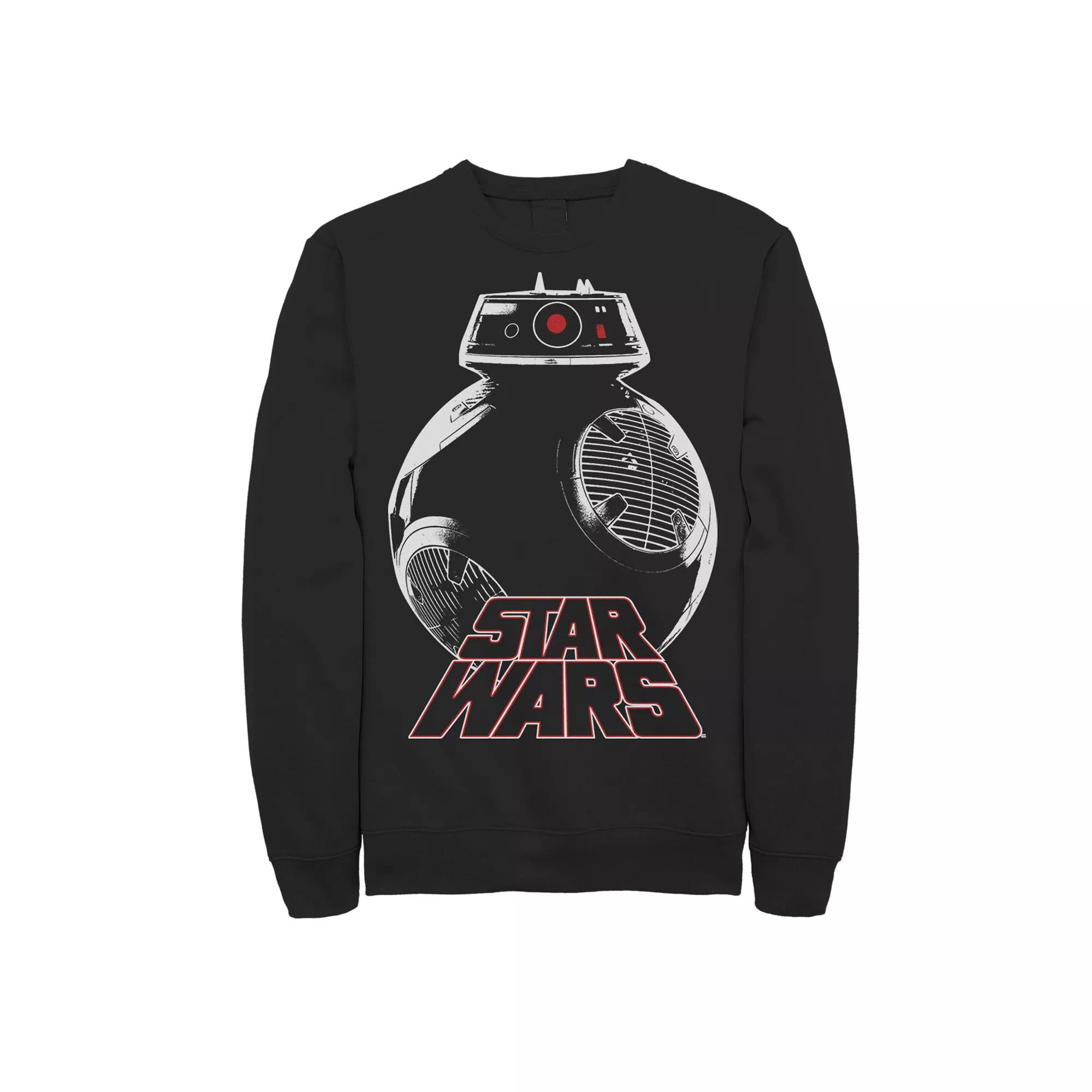 Men's Star Wars Last Jedi BB-9E Droid Unknown Sweatshirt,  Product Image