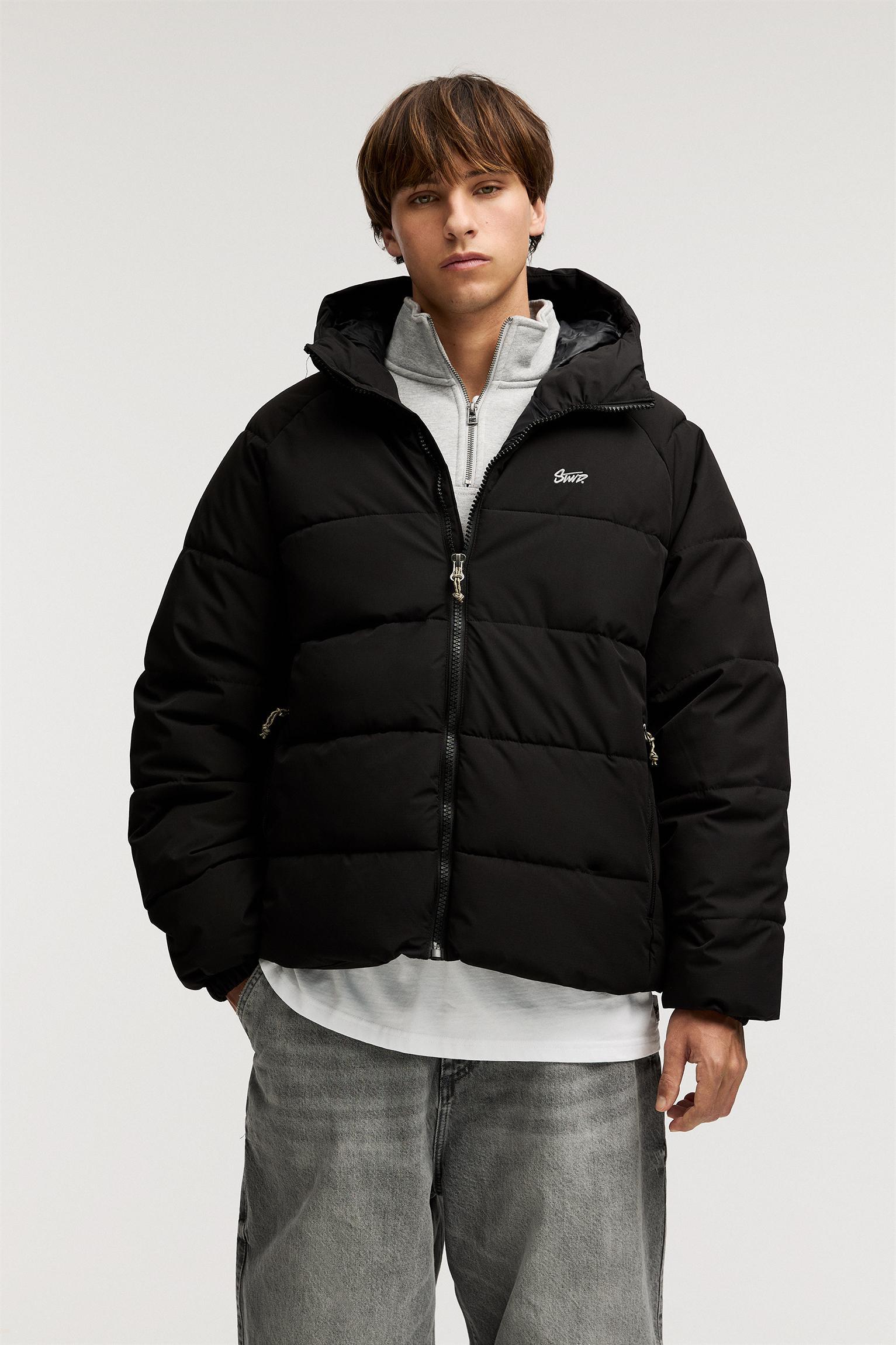 STWD puffer jacket with hood Product Image