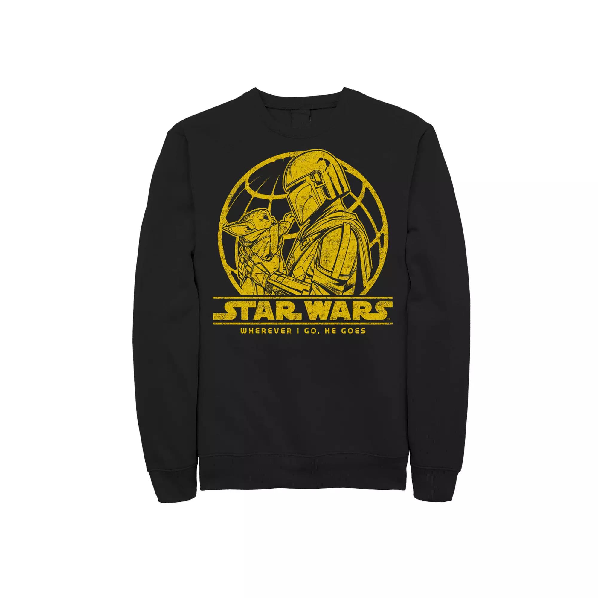 Men's Star Wars Globe Lockup Sweatshirt,  Product Image