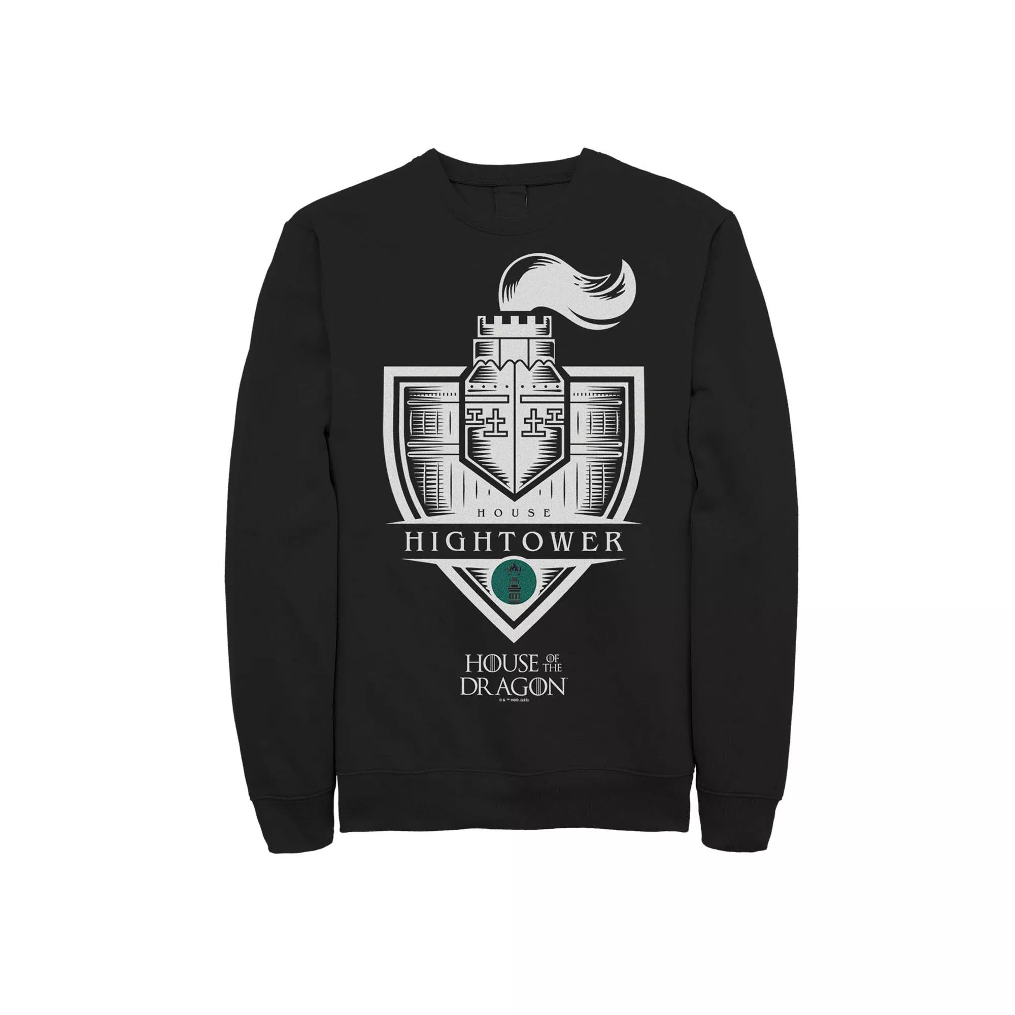 Men's House Of The Dragon House Hightower Shield Fleece Sweatshirt,  Product Image