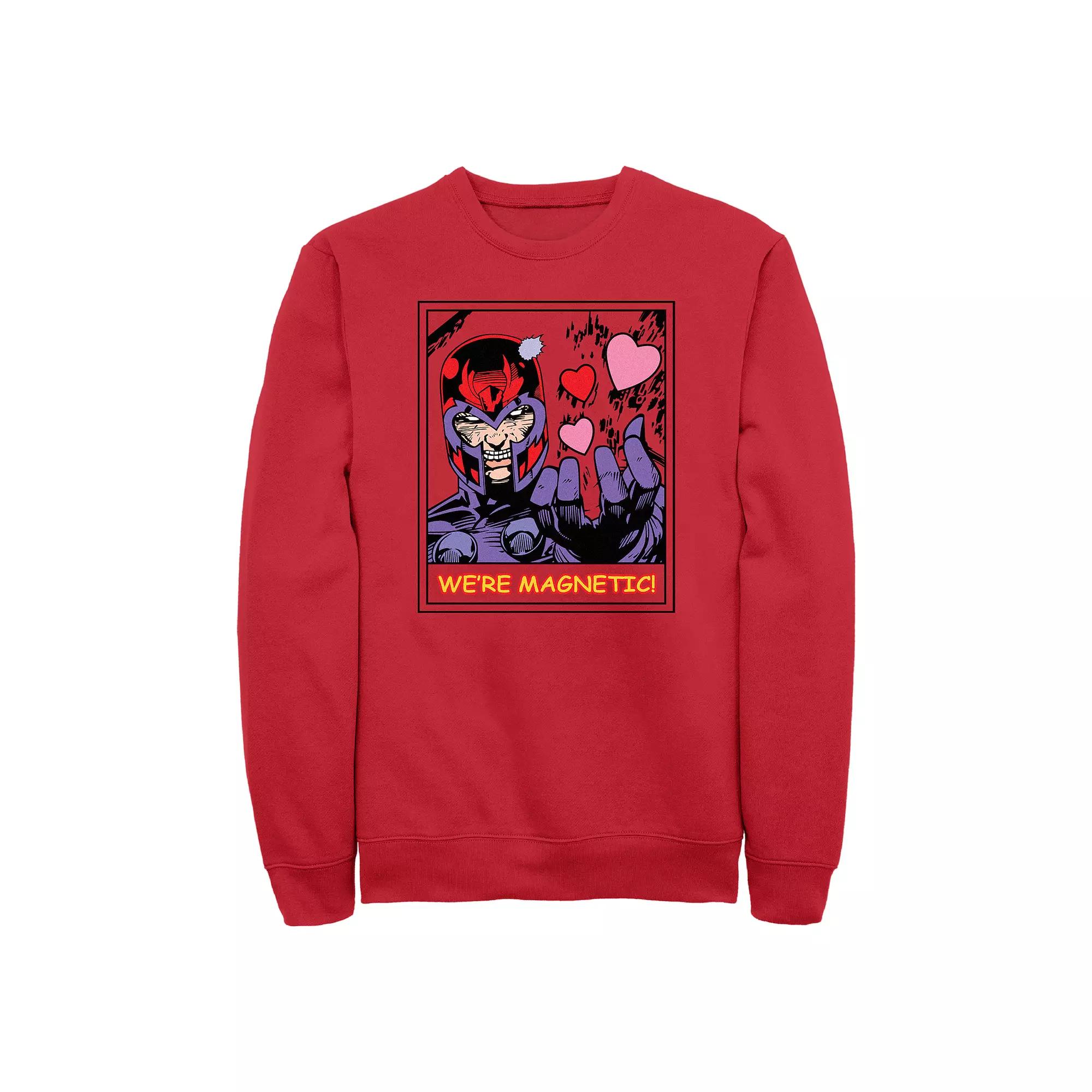 Men's Marvel X-Men Magneto We're Magnetic Graphic Fleece,  Product Image