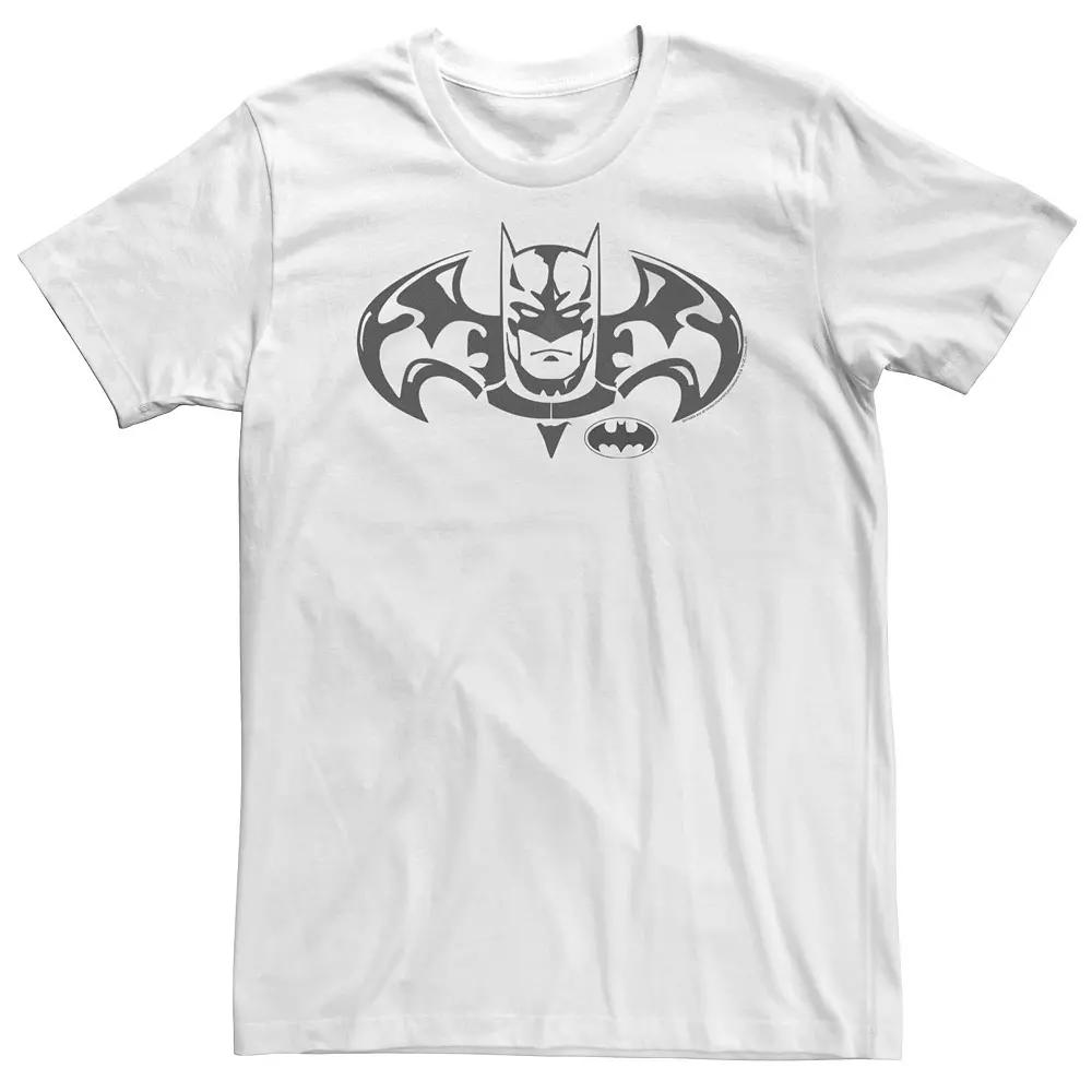 Big & Tall DC FanDome Batman In Logo Tee, Men's, Size: 4XLT, White Product Image