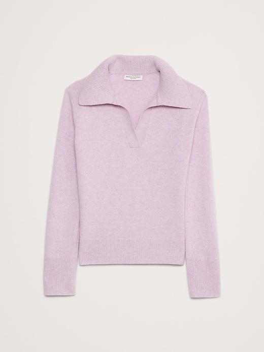 Cashmere Rugby Sweater Polo Product Image