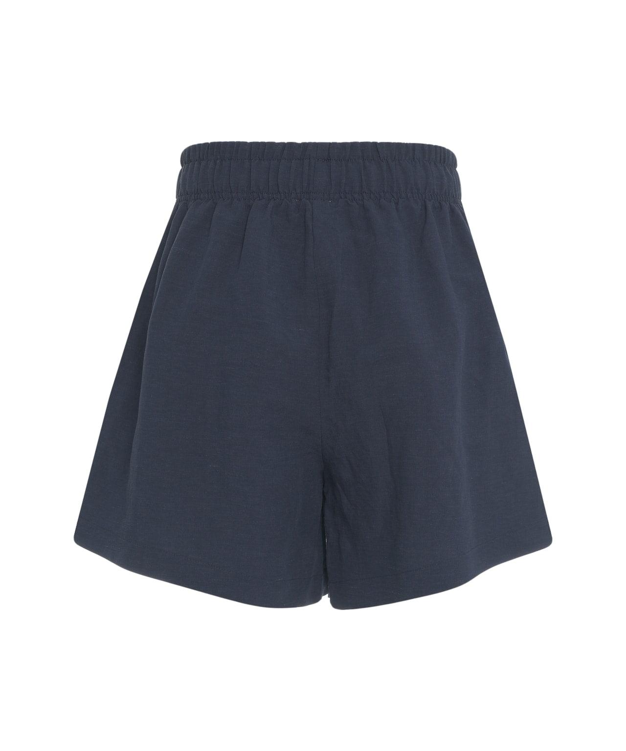 Linen blend shorts 'Caruso' Product Image