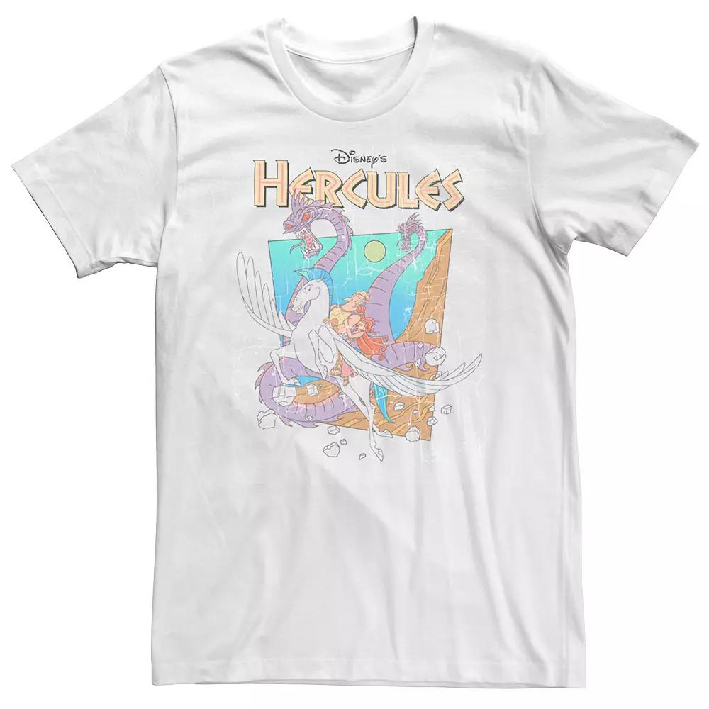 Disney's Hercules Big & Tall Hydra Escape Cracked Image Graphic Tee, Men's,  Product Image