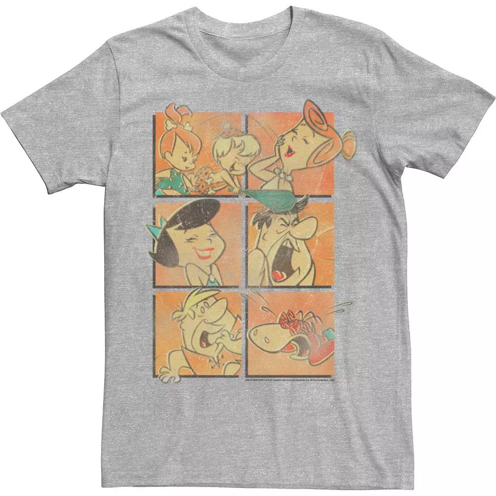 Men's The Flintstones Group Shot Panels Tee,  Product Image