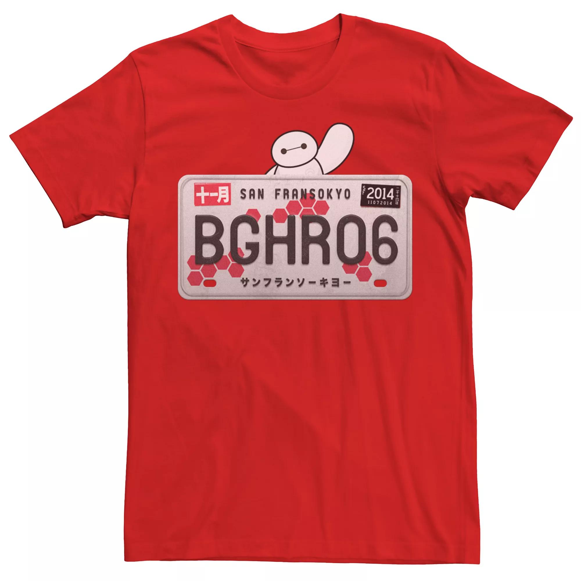 Men's Big Hero 6 San Fransokyo License Plate Tee,  Product Image