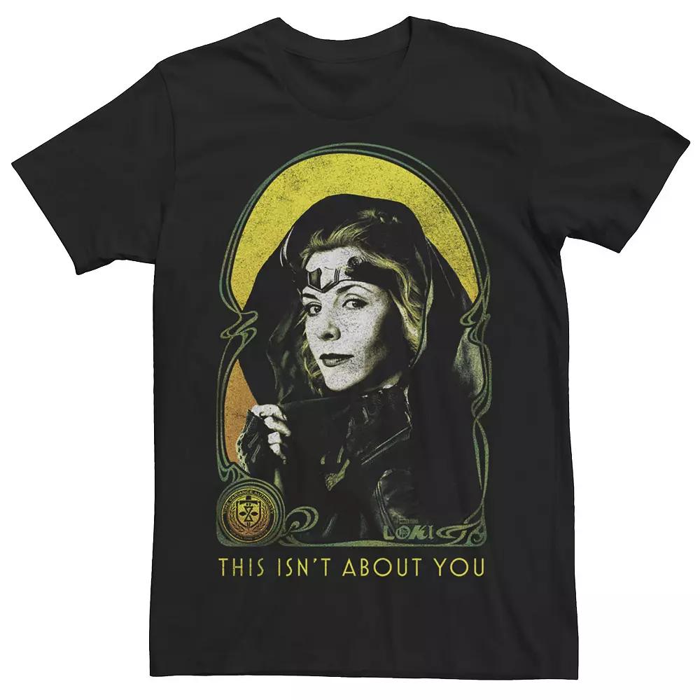 Men's Marvel Loki Sylvie This Isn't About You Portrait Tee,  Product Image