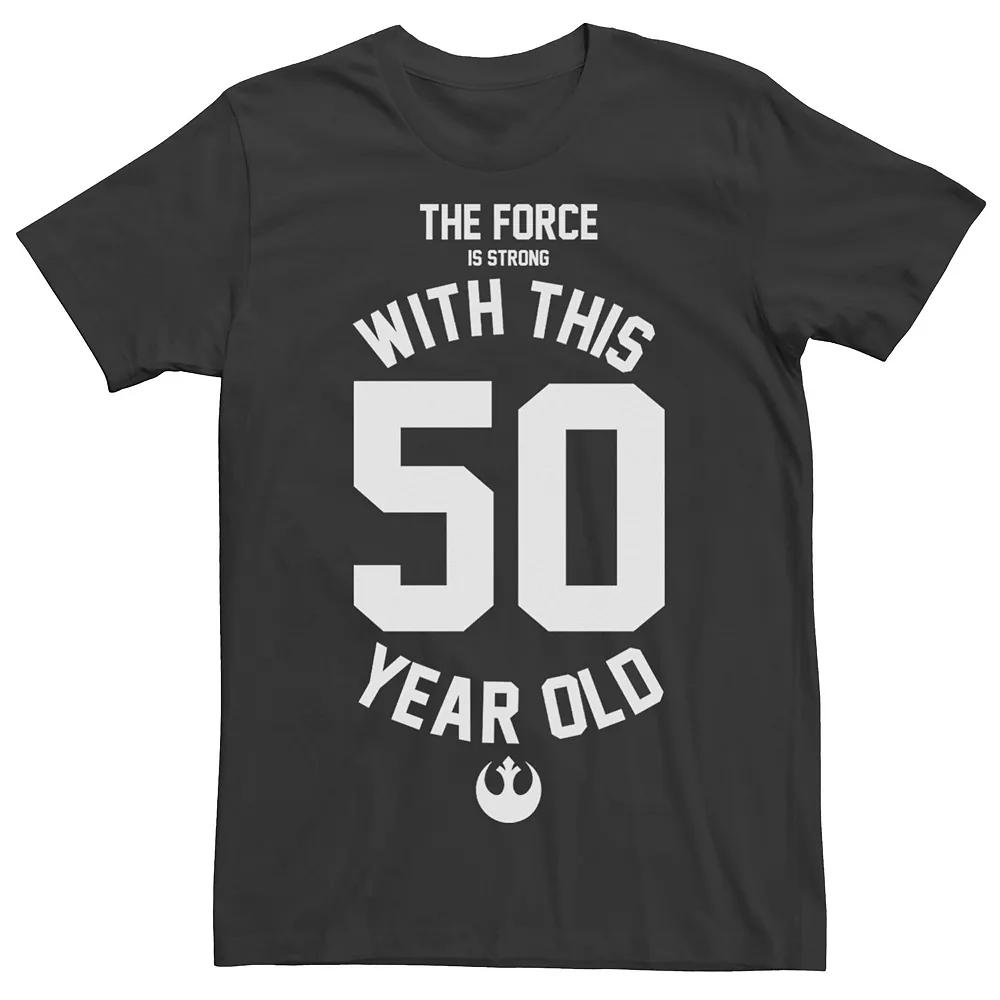 Men's Star Wars The Force Is Strong With This 30 Year Old Short Sleeve Tee,  Product Image