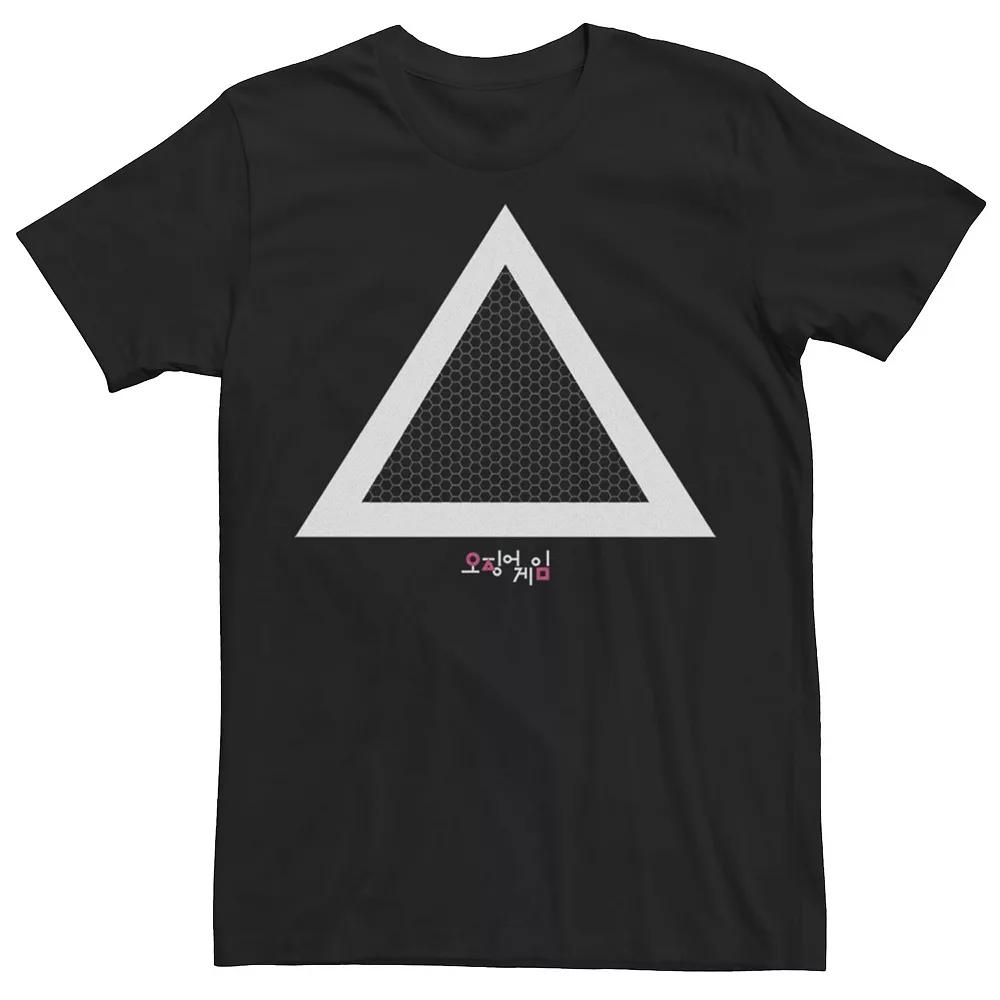 Men's Squid Game Triangle Mid-Level Worker Logo Tee, Boy's,  Product Image