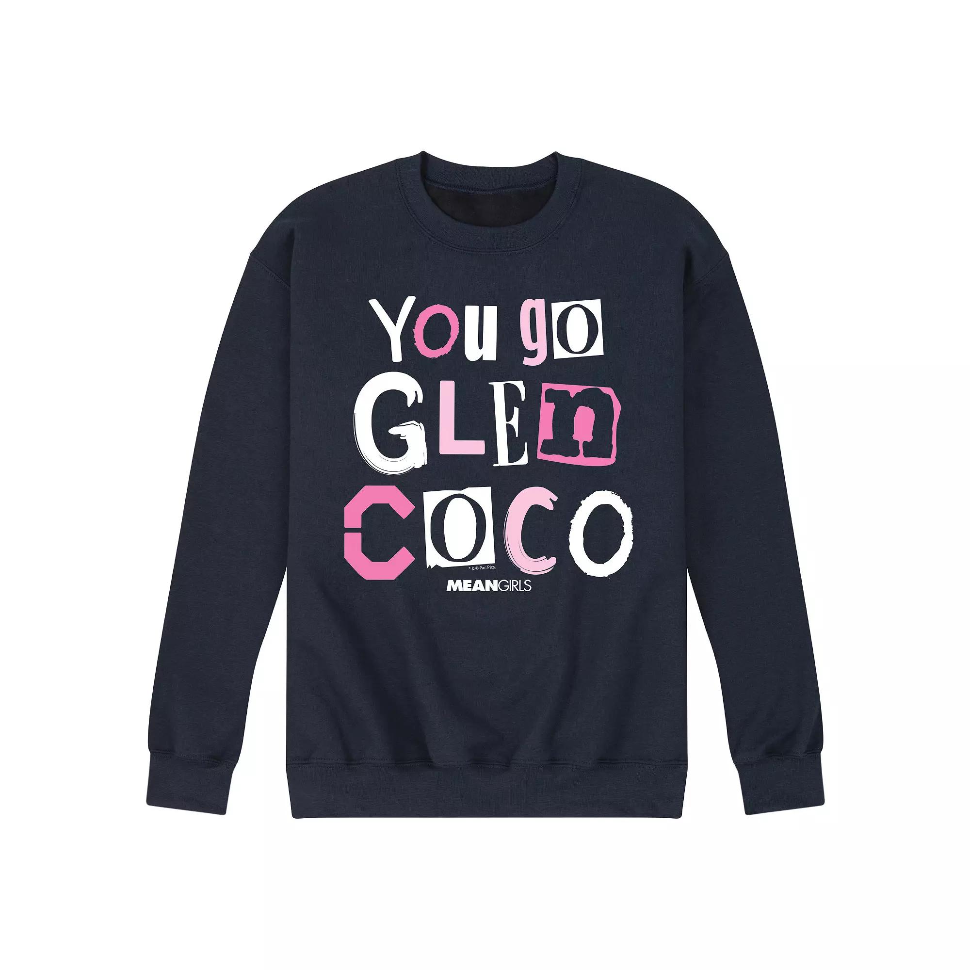 Men's Mean Girls You Go Glen Coco Fleece Sweatshirt,  Product Image