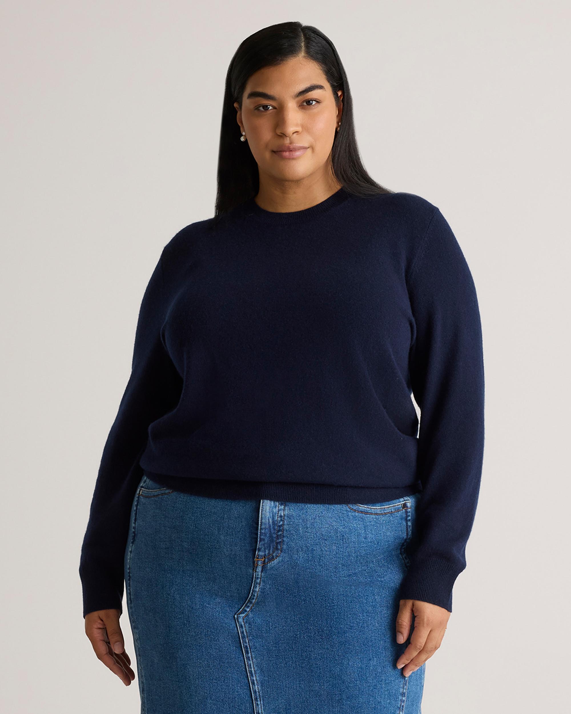 Quince | Women's Mongolian Cashmere Crewneck Sweater Product Image
